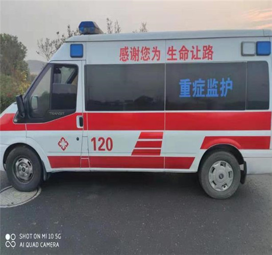 察哈尔右翼前救护车出租服务案例3