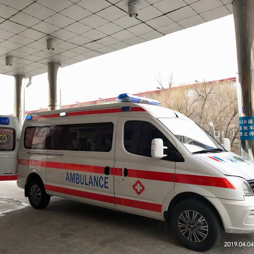 察哈尔右翼前救护车出租服务案例2